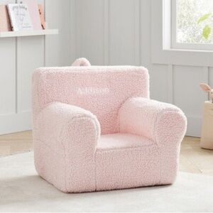 OVERSIZED PB Kids Anywhere Chair Sherpa Chair Cover - COVER ONLY!